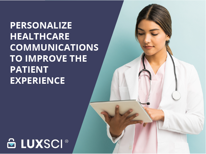 personalize healthcare communications